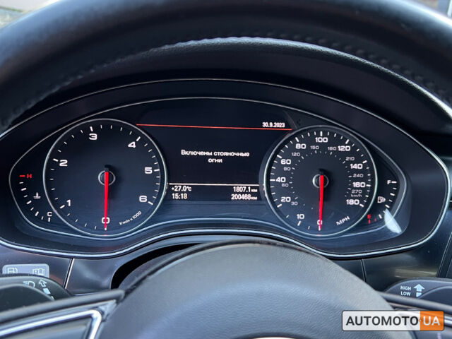Черный Ауди A7 Sportback, объемом двигателя 3 л и пробегом 200 тыс. км за 20500 $, фото 11 на Automoto.ua