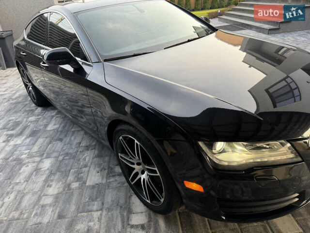 Черный Ауди A7 Sportback, объемом двигателя 3 л и пробегом 125 тыс. км за 20800 $, фото 2 на Automoto.ua