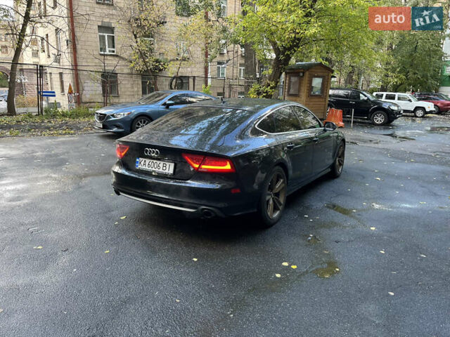 Черный Ауди A7 Sportback, объемом двигателя 3 л и пробегом 201 тыс. км за 15000 $, фото 5 на Automoto.ua
