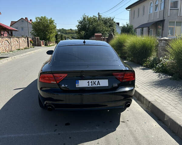 Черный Ауди A7 Sportback, объемом двигателя 3 л и пробегом 185 тыс. км за 18200 $, фото 5 на Automoto.ua