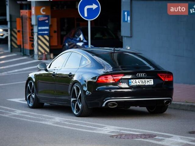 Черный Ауди A7 Sportback, объемом двигателя 3 л и пробегом 140 тыс. км за 22500 $, фото 16 на Automoto.ua