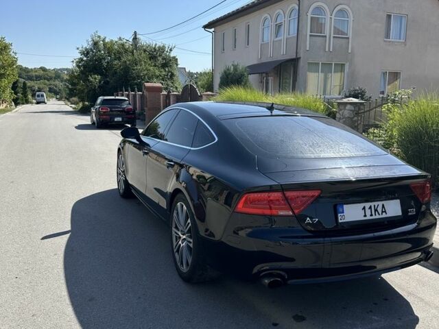 Черный Ауди A7 Sportback, объемом двигателя 3 л и пробегом 151 тыс. км за 18200 $, фото 2 на Automoto.ua