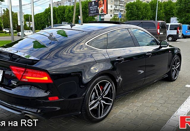Черный Ауди A7 Sportback, объемом двигателя 3 л и пробегом 208 тыс. км за 18800 $, фото 2 на Automoto.ua