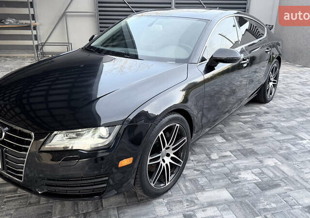 Черный Ауди A7 Sportback, объемом двигателя 3 л и пробегом 125 тыс. км за 20800 $, фото 13 на Automoto.ua