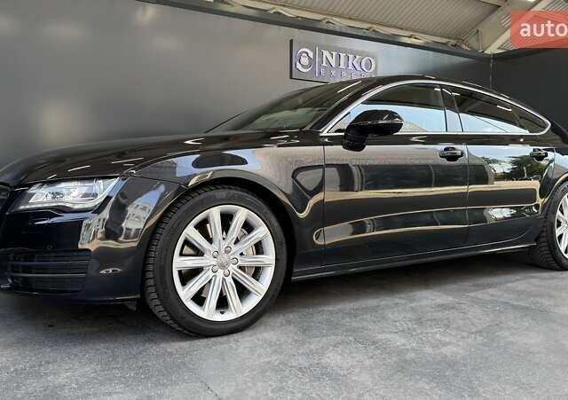 Черный Ауди A7 Sportback, объемом двигателя 3 л и пробегом 153 тыс. км за 19500 $, фото 5 на Automoto.ua