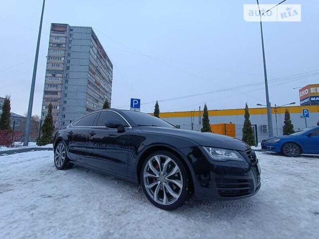 Черный Ауди A7 Sportback, объемом двигателя 3 л и пробегом 144 тыс. км за 23999 $, фото 10 на Automoto.ua