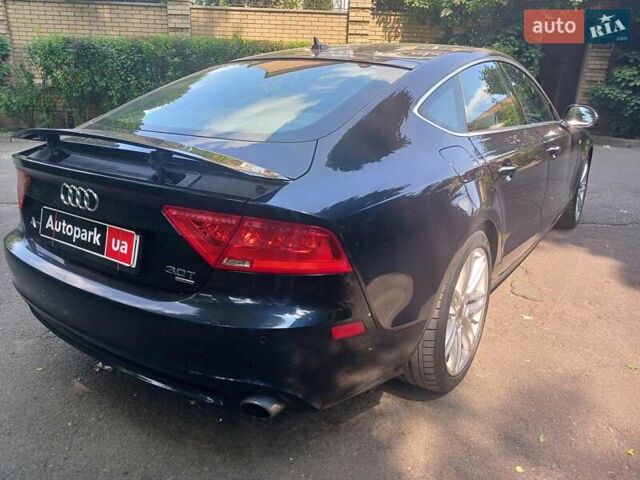 Черный Ауди A7 Sportback, объемом двигателя 3 л и пробегом 98 тыс. км за 19590 $, фото 4 на Automoto.ua