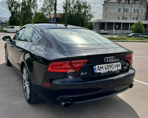 Чорний Ауді A7 Sportback, об'ємом двигуна 3 л та пробігом 249 тис. км за 18999 $, фото 11 на Automoto.ua