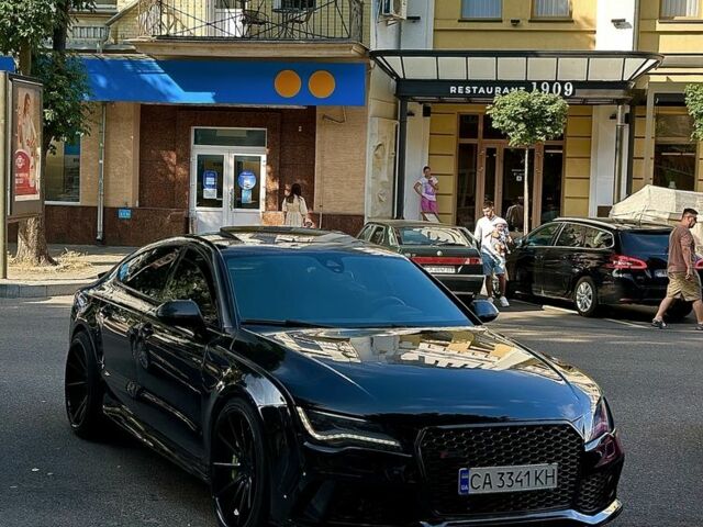 Черный Ауди A7 Sportback, объемом двигателя 4 л и пробегом 133 тыс. км за 38000 $, фото 16 на Automoto.ua