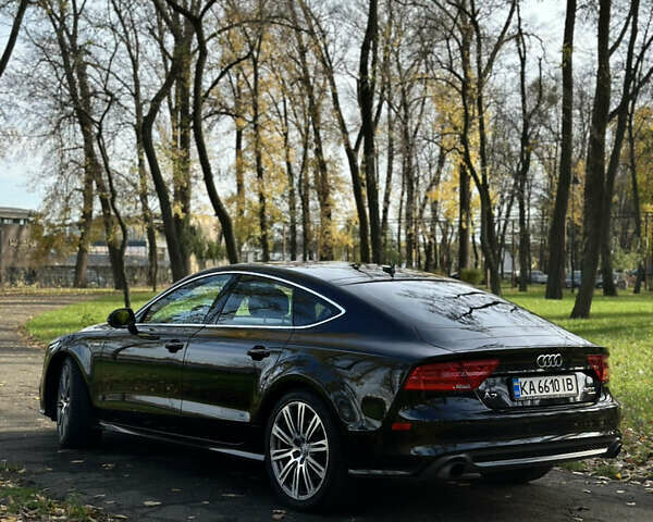 Черный Ауди A7 Sportback, объемом двигателя 3 л и пробегом 134 тыс. км за 17700 $, фото 2 на Automoto.ua