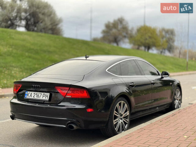Черный Ауди A7 Sportback, объемом двигателя 3 л и пробегом 211 тыс. км за 18000 $, фото 6 на Automoto.ua