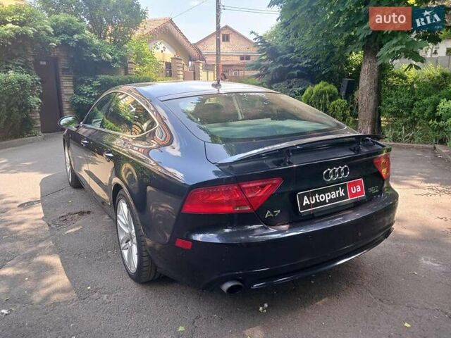Черный Ауди A7 Sportback, объемом двигателя 3 л и пробегом 98 тыс. км за 19590 $, фото 6 на Automoto.ua
