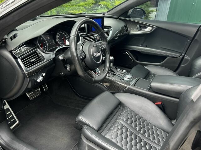 Черный Ауди A7 Sportback, объемом двигателя 4 л и пробегом 133 тыс. км за 38000 $, фото 8 на Automoto.ua