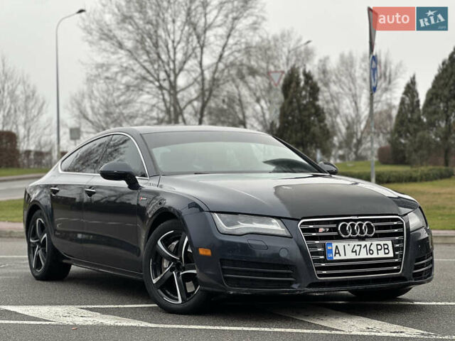 Черный Ауди A7 Sportback, объемом двигателя 3 л и пробегом 149 тыс. км за 12950 $, фото 7 на Automoto.ua