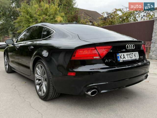 Черный Ауди A7 Sportback, объемом двигателя 3 л и пробегом 214 тыс. км за 18500 $, фото 3 на Automoto.ua