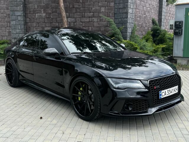Черный Ауди A7 Sportback, объемом двигателя 4 л и пробегом 133 тыс. км за 38000 $, фото 1 на Automoto.ua