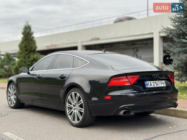 Черный Ауди A7 Sportback, объемом двигателя 3 л и пробегом 211 тыс. км за 18000 $, фото 4 на Automoto.ua