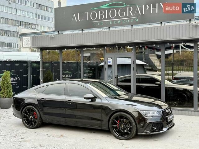 Чорний Ауді A7 Sportback, об'ємом двигуна 3 л та пробігом 217 тис. км за 17900 $, фото 5 на Automoto.ua
