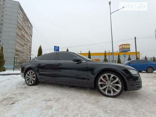 Черный Ауди A7 Sportback, объемом двигателя 3 л и пробегом 144 тыс. км за 23999 $, фото 72 на Automoto.ua