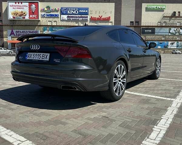 Черный Ауди A7 Sportback, объемом двигателя 3 л и пробегом 153 тыс. км за 22000 $, фото 4 на Automoto.ua