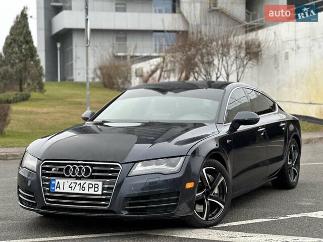 Черный Ауди A7 Sportback, объемом двигателя 3 л и пробегом 149 тыс. км за 12950 $, фото 2 на Automoto.ua
