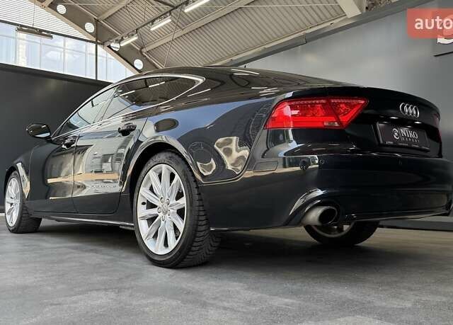 Черный Ауди A7 Sportback, объемом двигателя 3 л и пробегом 153 тыс. км за 19500 $, фото 15 на Automoto.ua