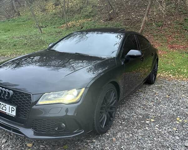 Чорний Ауді A7 Sportback, об'ємом двигуна 3 л та пробігом 155 тис. км за 17500 $, фото 6 на Automoto.ua
