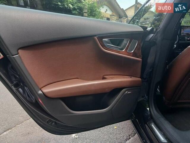 Черный Ауди A7 Sportback, объемом двигателя 3 л и пробегом 98 тыс. км за 19590 $, фото 19 на Automoto.ua