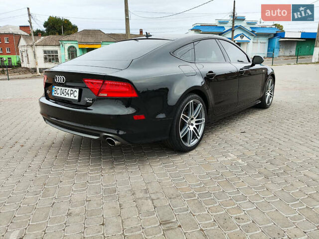 Черный Ауди A7 Sportback, объемом двигателя 3 л и пробегом 190 тыс. км за 19100 $, фото 7 на Automoto.ua