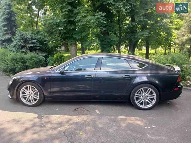 Черный Ауди A7 Sportback, объемом двигателя 3 л и пробегом 98 тыс. км за 19590 $, фото 7 на Automoto.ua