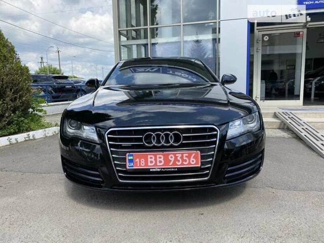 Черный Ауди A7 Sportback, объемом двигателя 3 л и пробегом 255 тыс. км за 16600 $, фото 2 на Automoto.ua