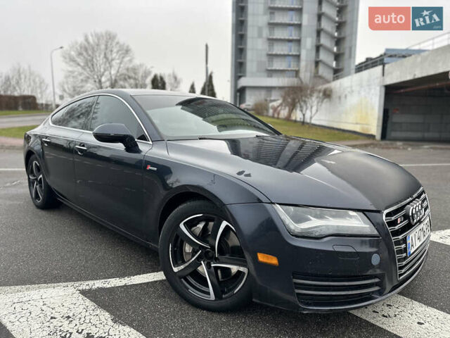 Черный Ауди A7 Sportback, объемом двигателя 3 л и пробегом 149 тыс. км за 12950 $, фото 10 на Automoto.ua