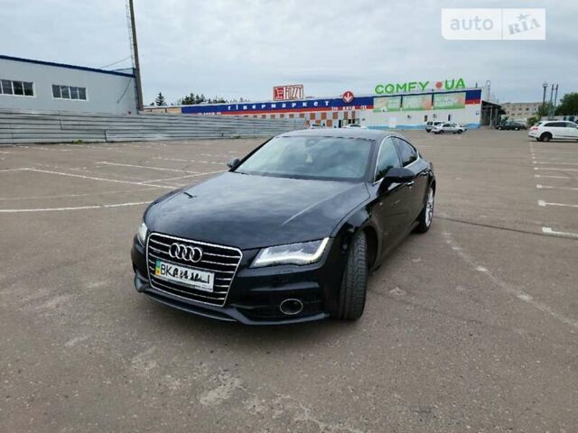 Черный Ауди A7 Sportback, объемом двигателя 3 л и пробегом 151 тыс. км за 28000 $, фото 3 на Automoto.ua