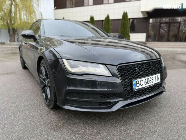 Черный Ауди A7 Sportback, объемом двигателя 3 л и пробегом 128 тыс. км за 20500 $, фото 3 на Automoto.ua