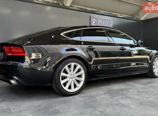 Черный Ауди A7 Sportback, объемом двигателя 3 л и пробегом 153 тыс. км за 19500 $, фото 24 на Automoto.ua