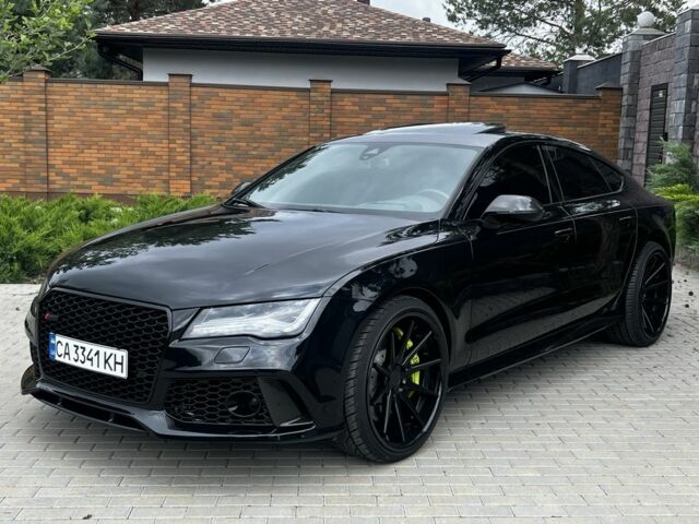 Черный Ауди A7 Sportback, объемом двигателя 4 л и пробегом 133 тыс. км за 38000 $, фото 2 на Automoto.ua