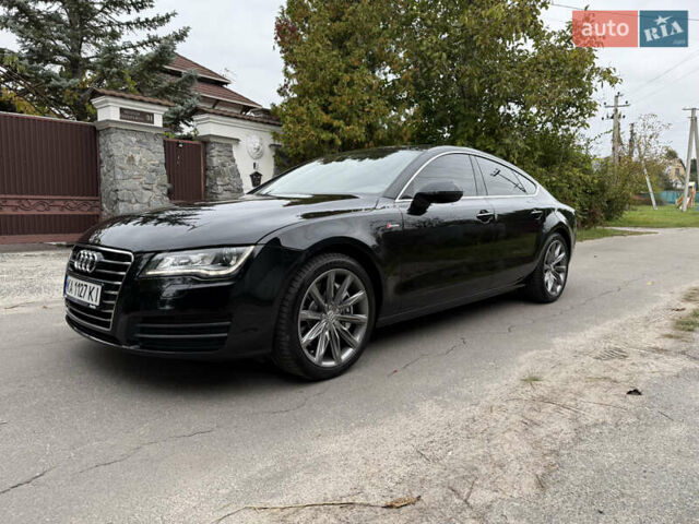 Черный Ауди A7 Sportback, объемом двигателя 3 л и пробегом 214 тыс. км за 18500 $, фото 20 на Automoto.ua