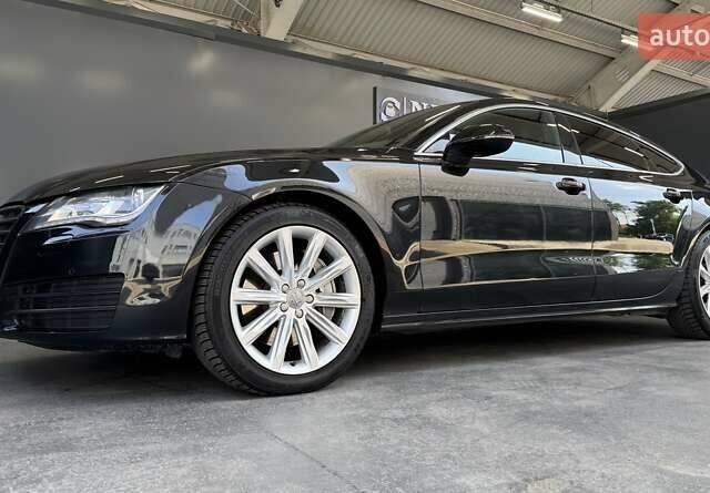 Черный Ауди A7 Sportback, объемом двигателя 3 л и пробегом 153 тыс. км за 19500 $, фото 6 на Automoto.ua