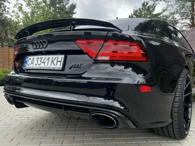 Черный Ауди A7 Sportback, объемом двигателя 4 л и пробегом 133 тыс. км за 38000 $, фото 5 на Automoto.ua