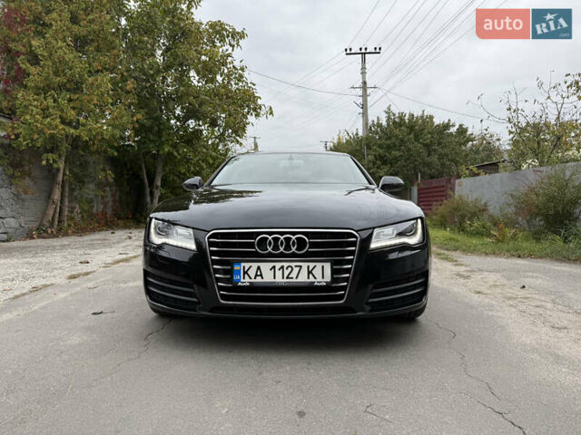 Черный Ауди A7 Sportback, объемом двигателя 3 л и пробегом 214 тыс. км за 18500 $, фото 13 на Automoto.ua
