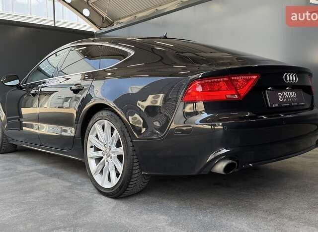 Черный Ауди A7 Sportback, объемом двигателя 3 л и пробегом 153 тыс. км за 19500 $, фото 12 на Automoto.ua