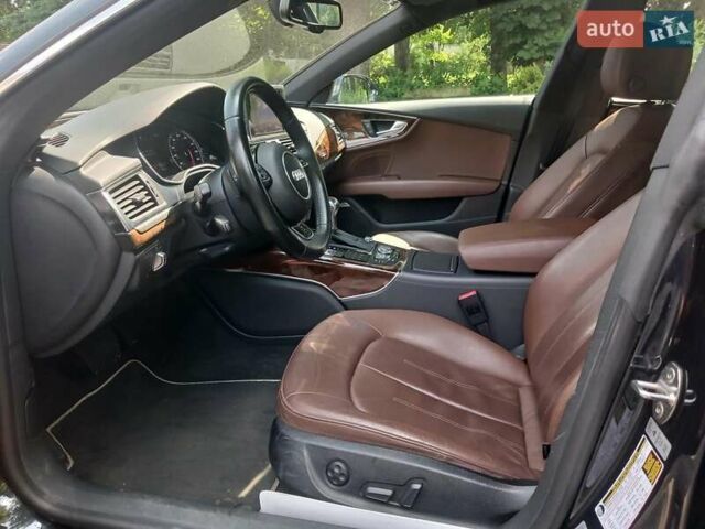 Черный Ауди A7 Sportback, объемом двигателя 3 л и пробегом 98 тыс. км за 19590 $, фото 9 на Automoto.ua
