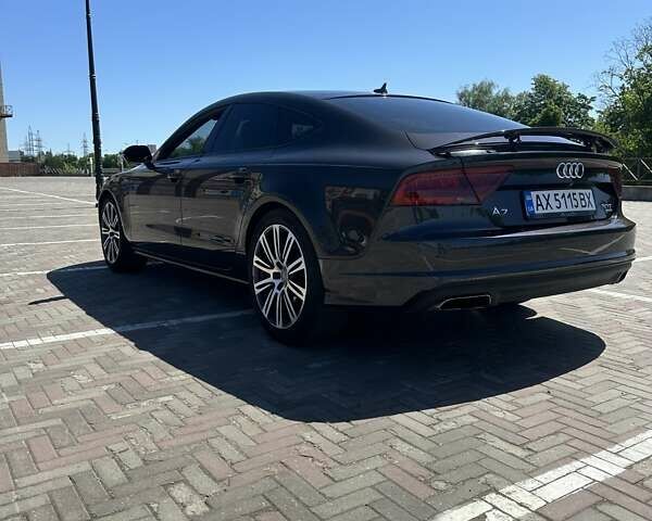 Черный Ауди A7 Sportback, объемом двигателя 3 л и пробегом 153 тыс. км за 22000 $, фото 3 на Automoto.ua