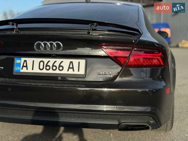 Черный Ауди A7 Sportback, объемом двигателя 3 л и пробегом 136 тыс. км за 23800 $, фото 20 на Automoto.ua