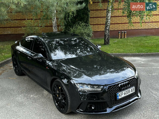 Черный Ауди A7 Sportback, объемом двигателя 3 л и пробегом 211 тыс. км за 21999 $, фото 10 на Automoto.ua