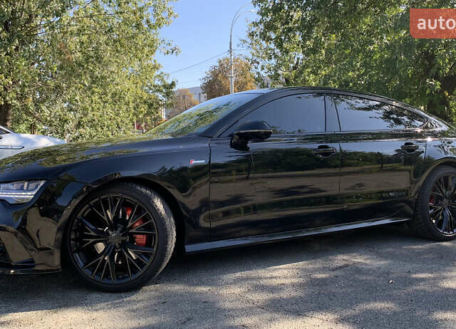 Черный Ауди A7 Sportback, объемом двигателя 3 л и пробегом 219 тыс. км за 19300 $, фото 5 на Automoto.ua