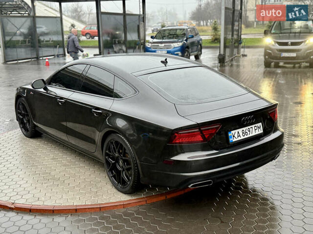 Черный Ауди A7 Sportback, объемом двигателя 3 л и пробегом 215 тыс. км за 17600 $, фото 7 на Automoto.ua