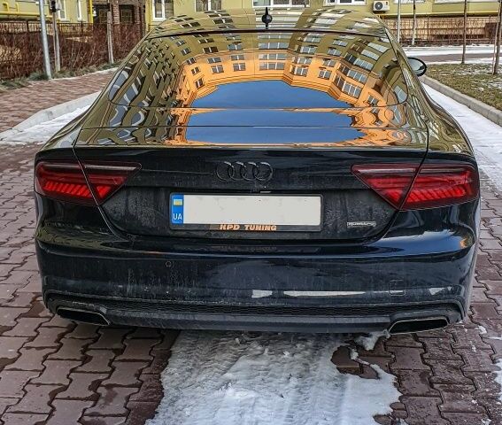 Чорний Ауді A7 Sportback, об'ємом двигуна 3 л та пробігом 210 тис. км за 22000 $, фото 5 на Automoto.ua