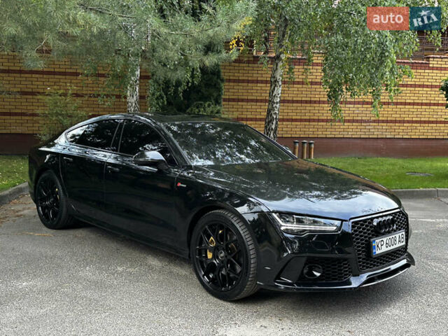 Черный Ауди A7 Sportback, объемом двигателя 3 л и пробегом 211 тыс. км за 21999 $, фото 2 на Automoto.ua