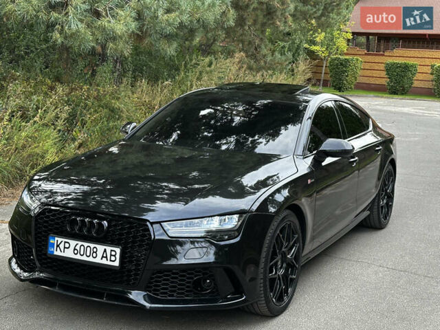 Черный Ауди A7 Sportback, объемом двигателя 3 л и пробегом 211 тыс. км за 21999 $, фото 12 на Automoto.ua